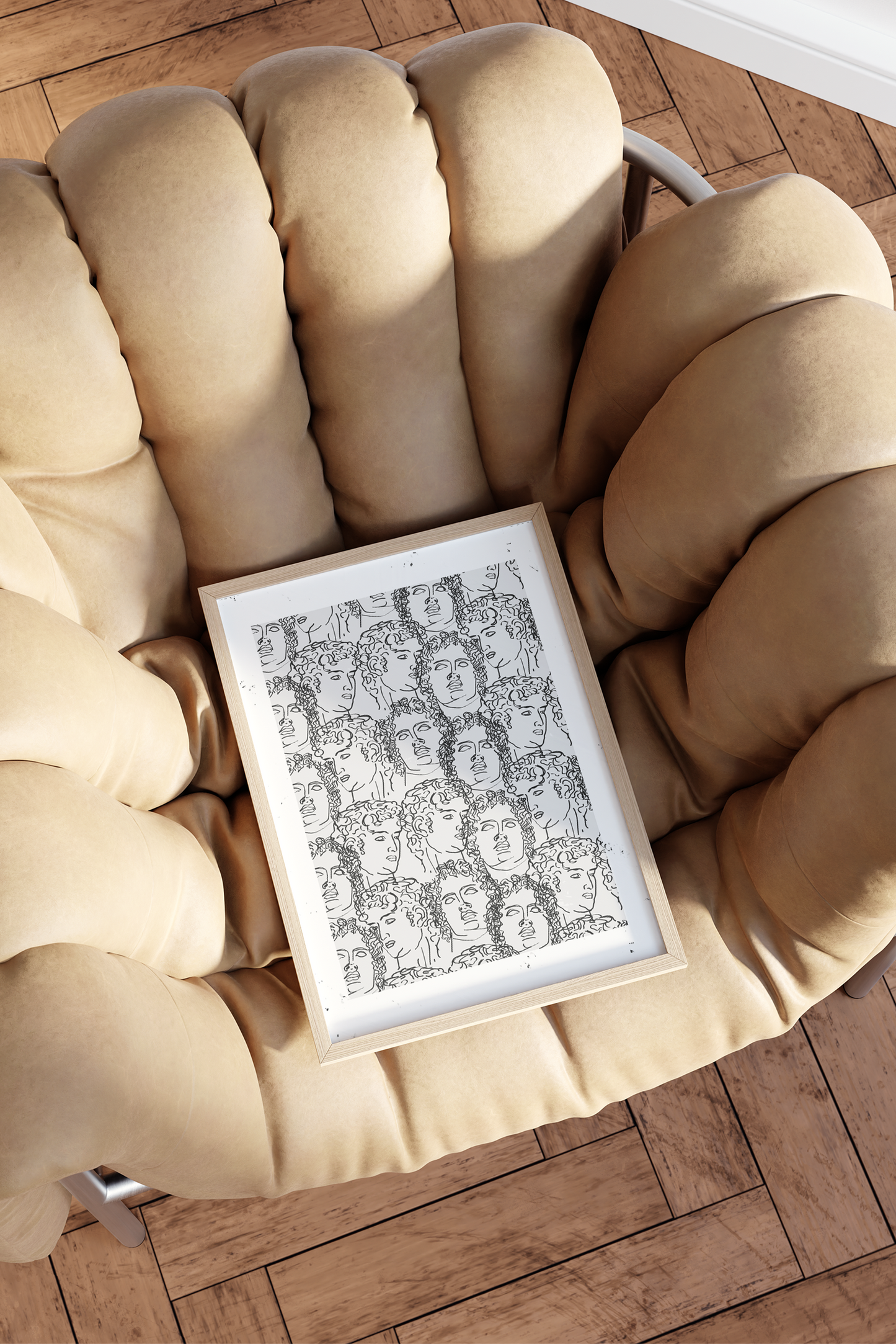 In The Crowd Vertical Poster