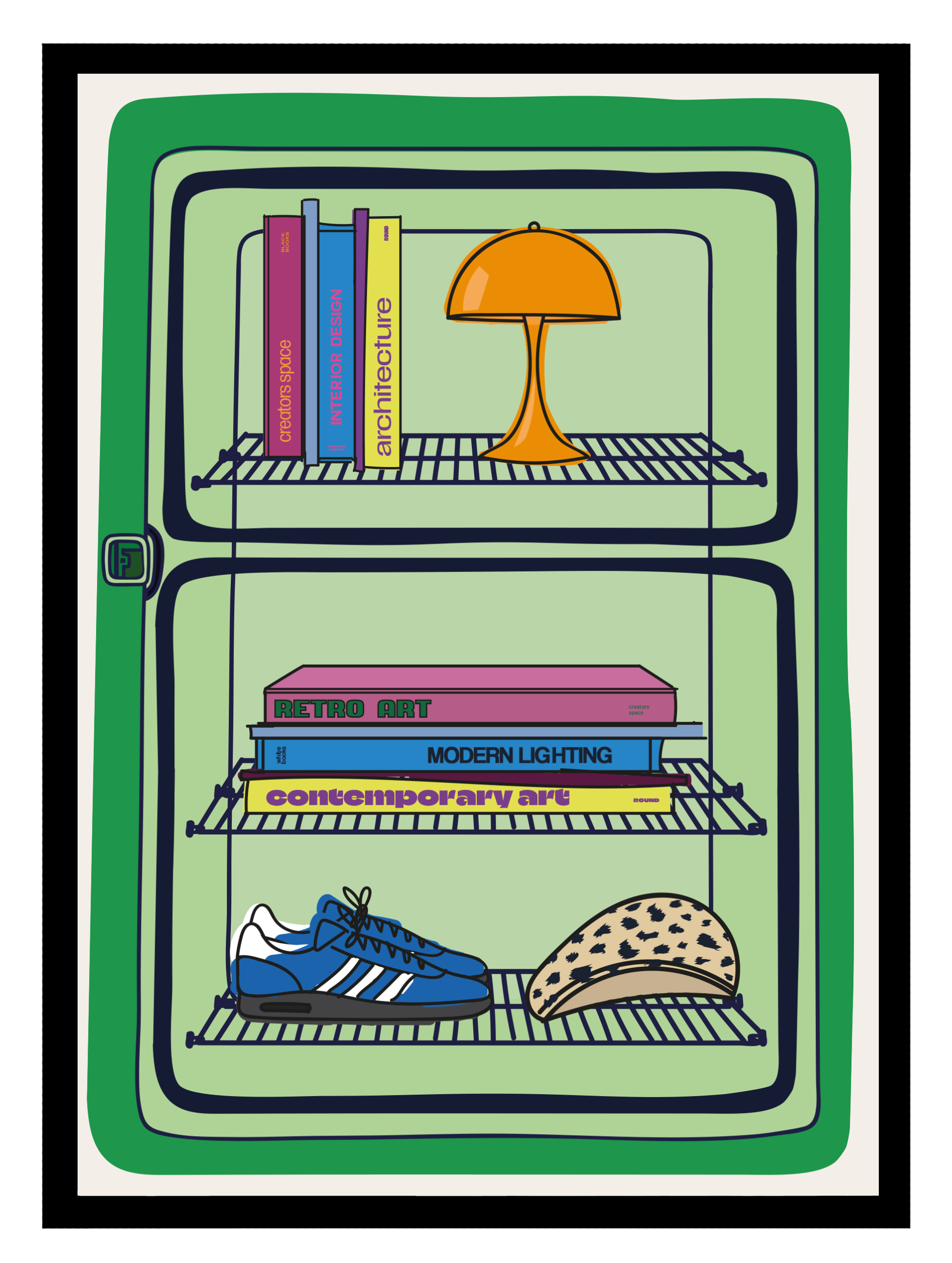 Aesthetic Fridge Poster