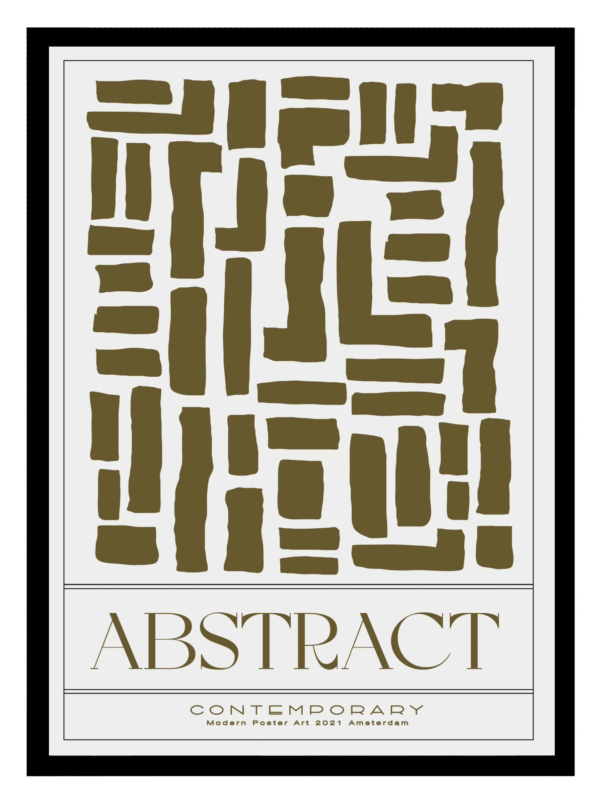 Artistic Shapes 05 Poster