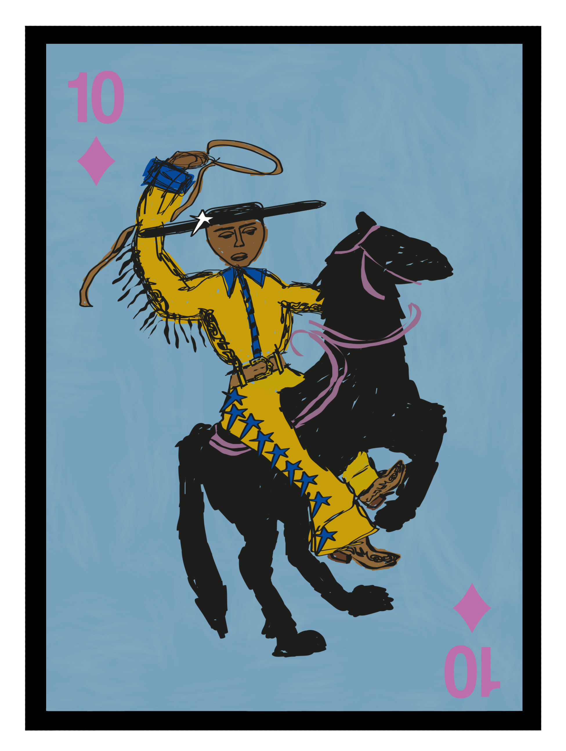 Carmen Cowboy Poster