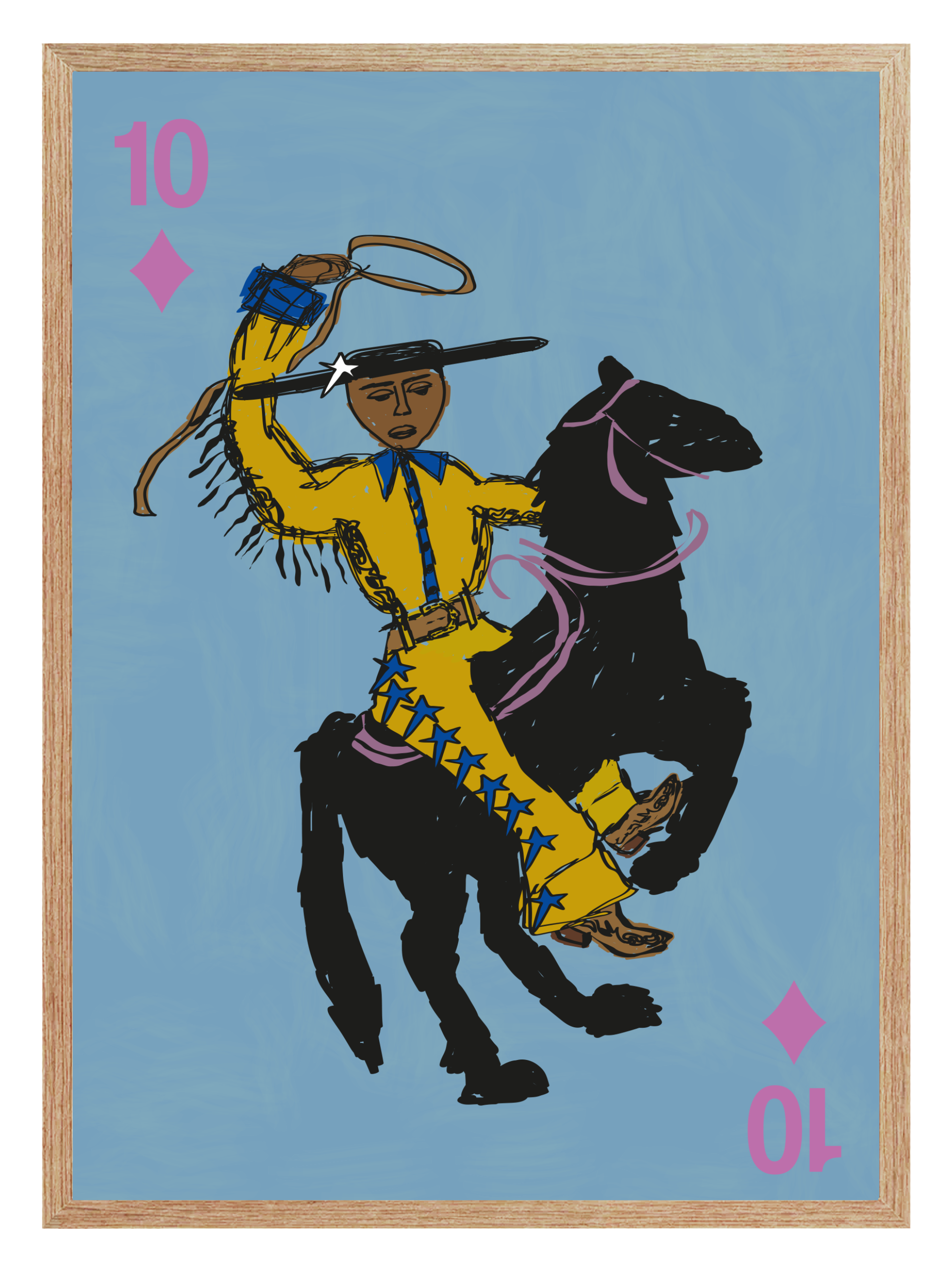 Carmen Cowboy Poster