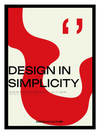 Design In Simplicity Poster