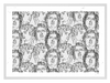 In The Crowd Horizontal Poster