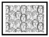 In The Crowd Horizontal Poster