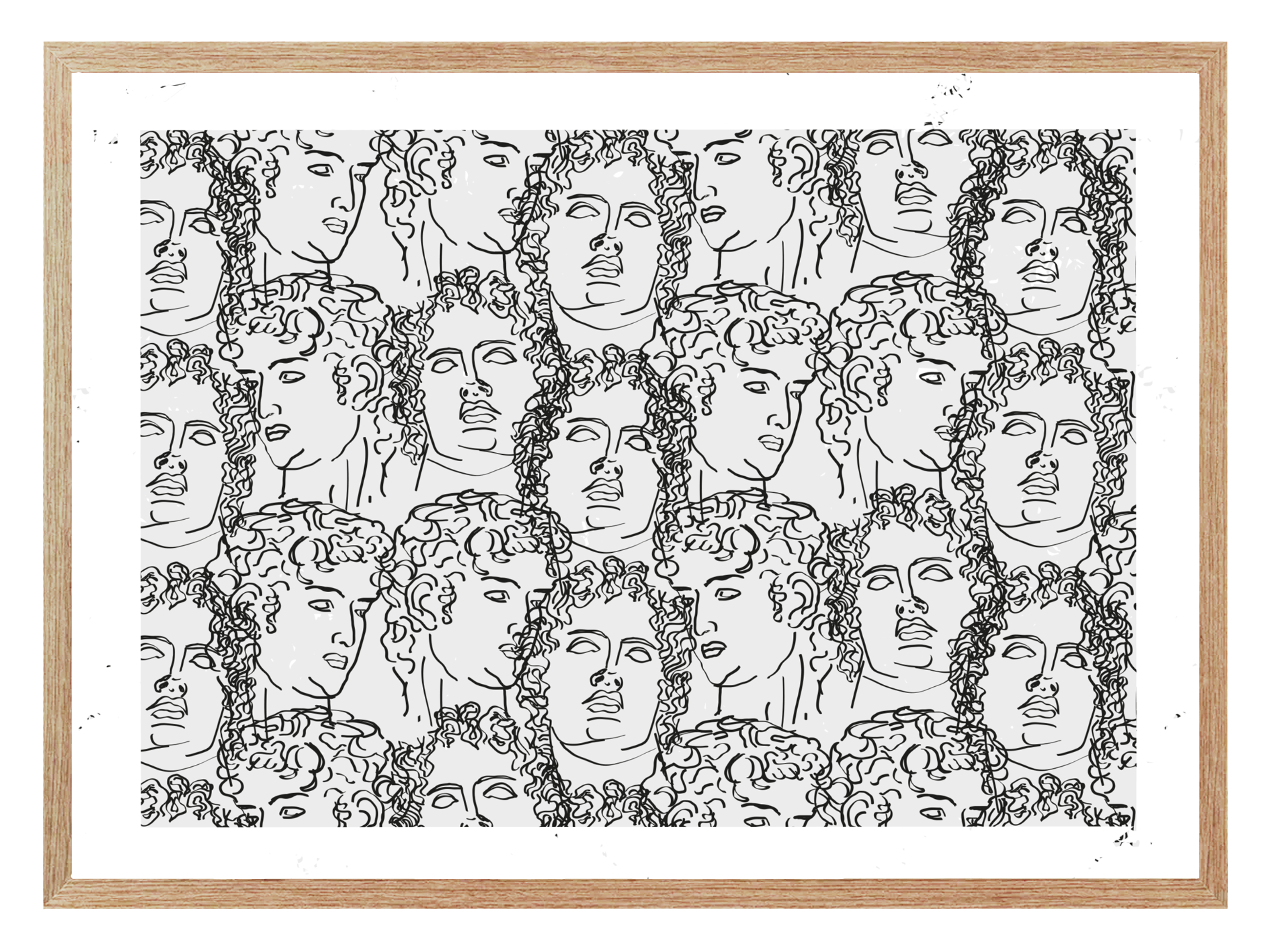 In The Crowd Horizontal Poster