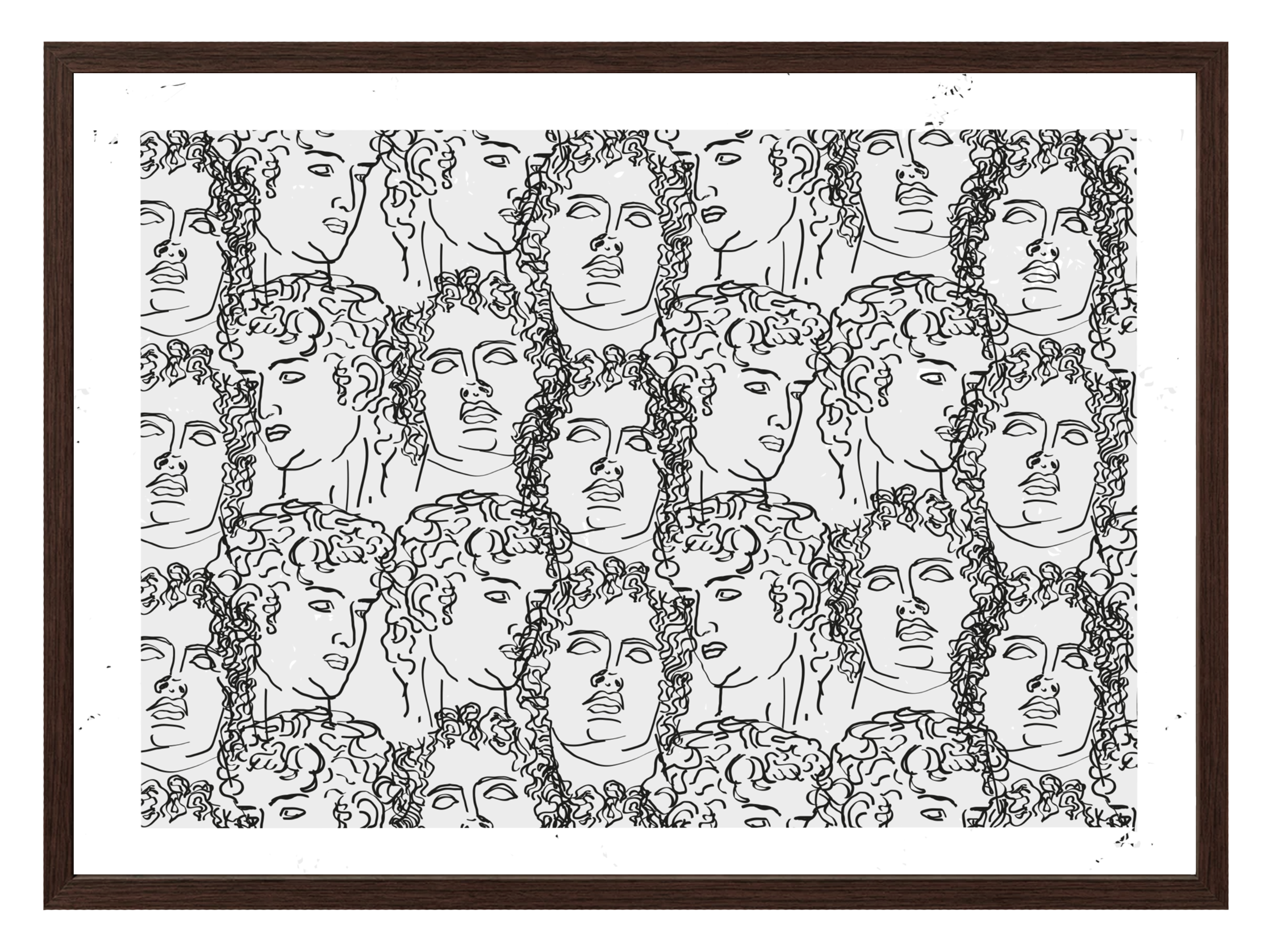 In The Crowd Horizontal Poster