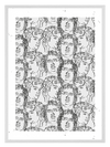In The Crowd Vertical Poster
