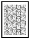 In The Crowd Vertical Poster