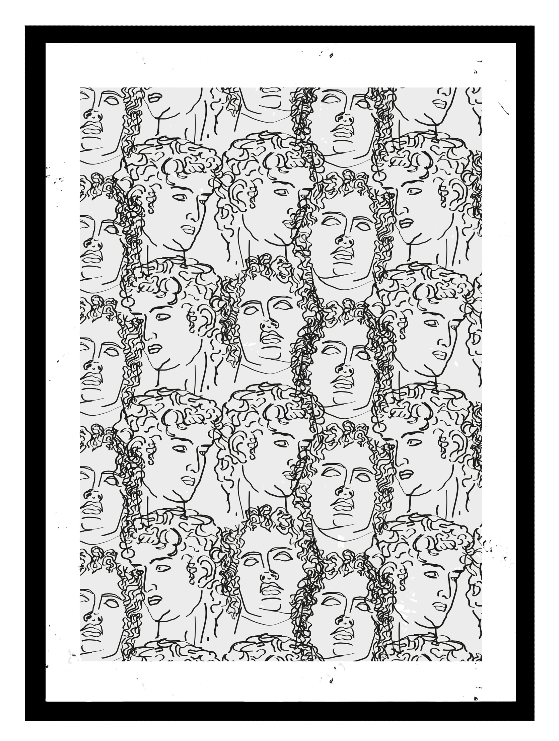 In The Crowd Vertical Poster