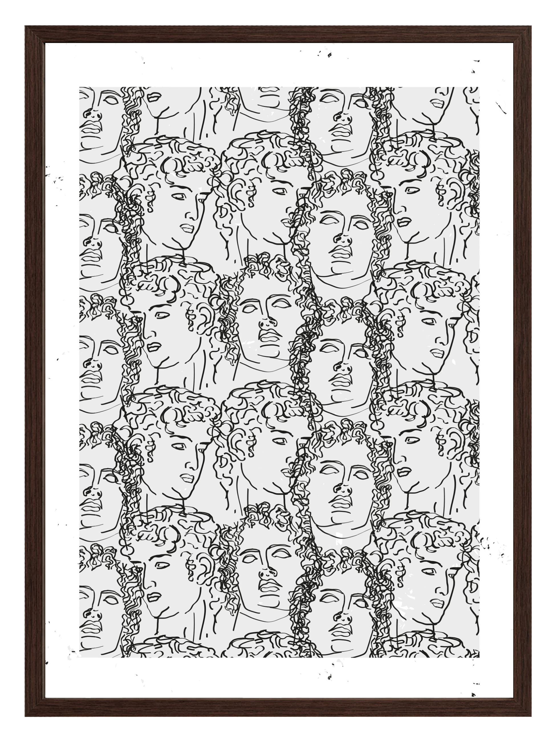 In The Crowd Vertical Poster