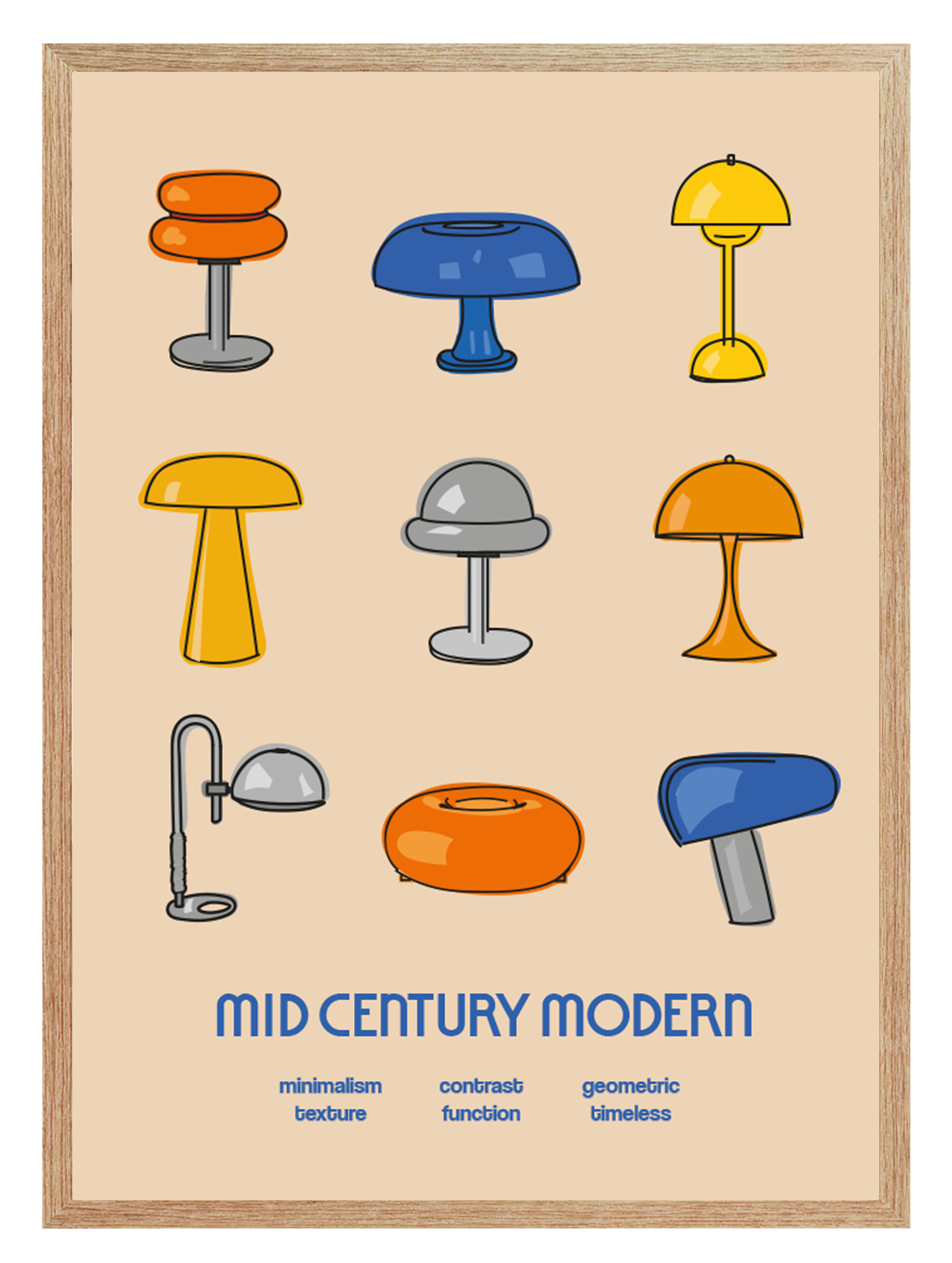 Mid Modern Poster
