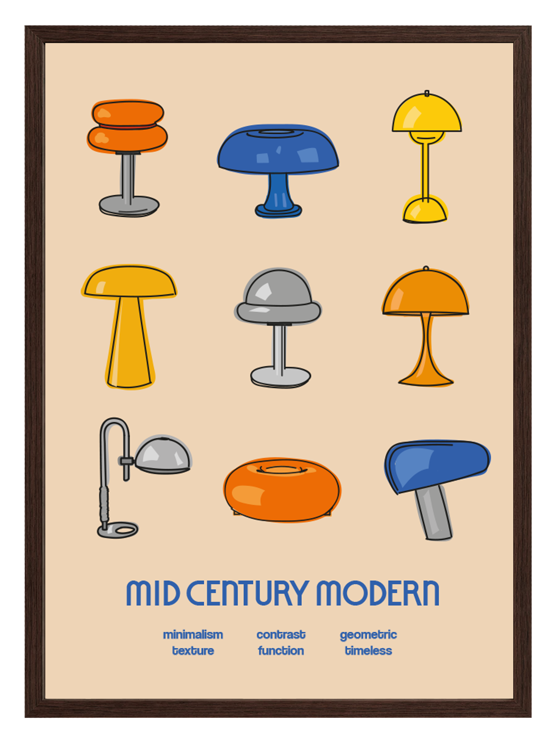 Mid Modern Poster