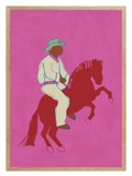 Pink Cowboy Poster