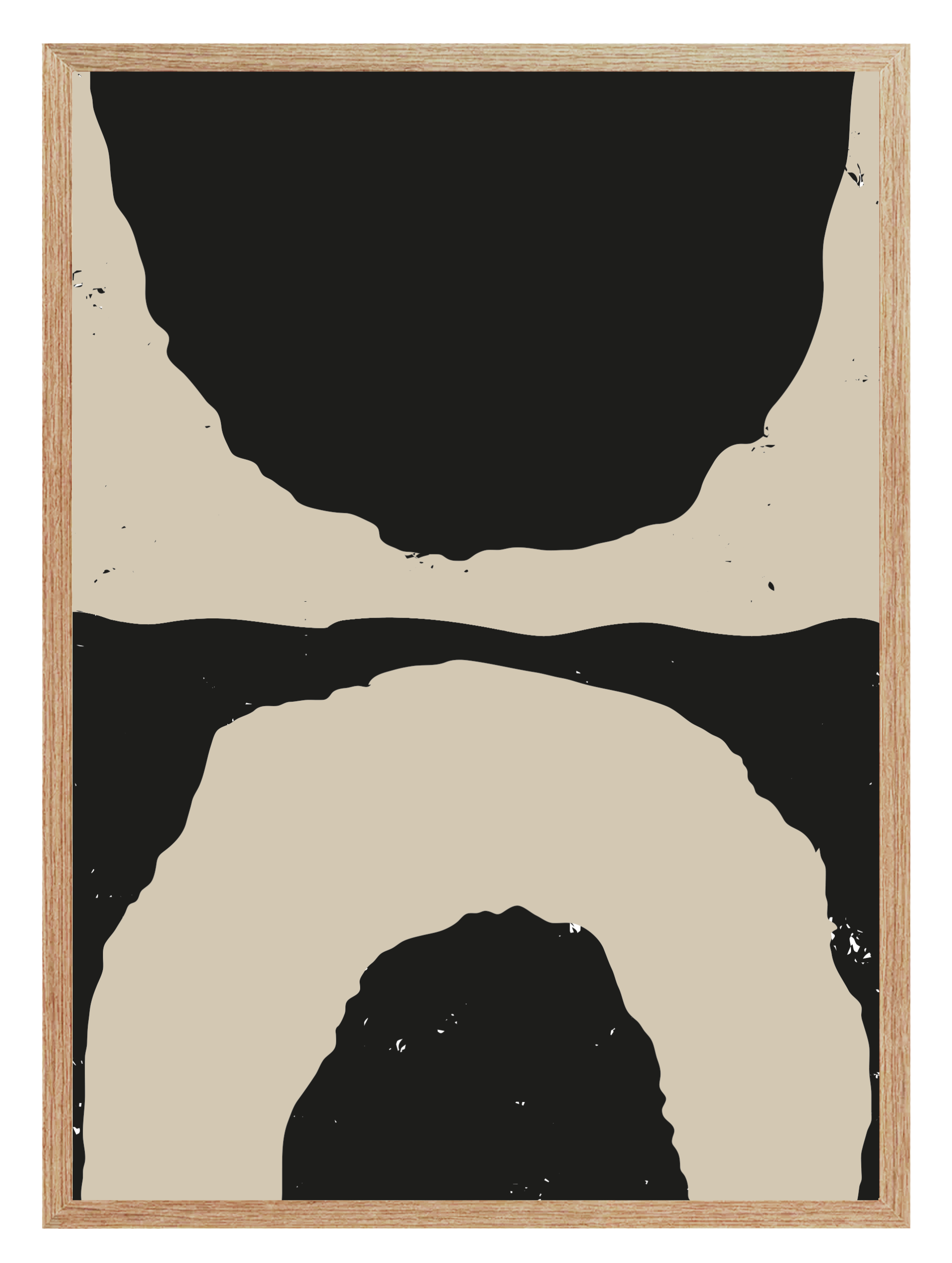 Round Contrast Poster