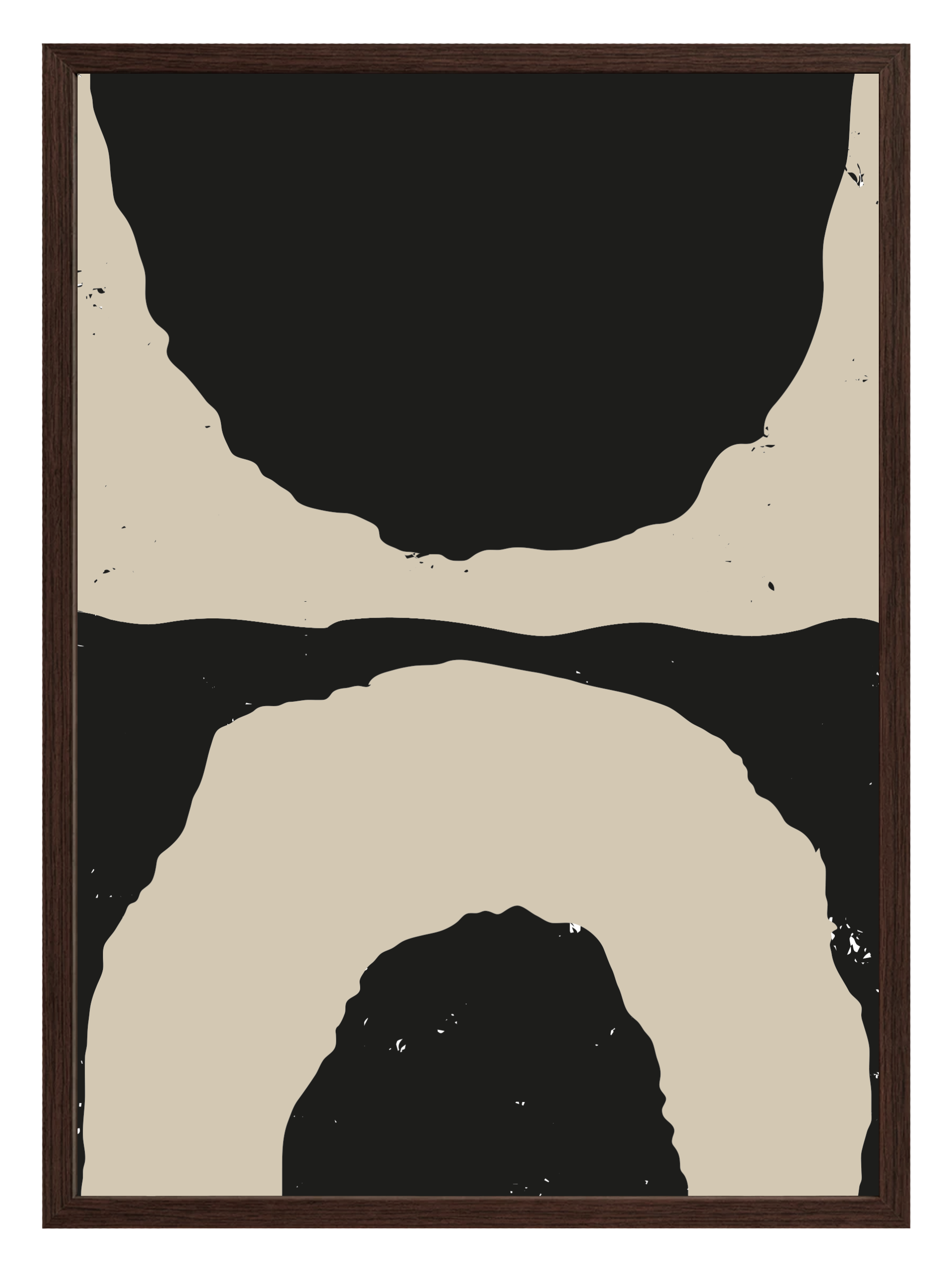 Round Contrast Poster