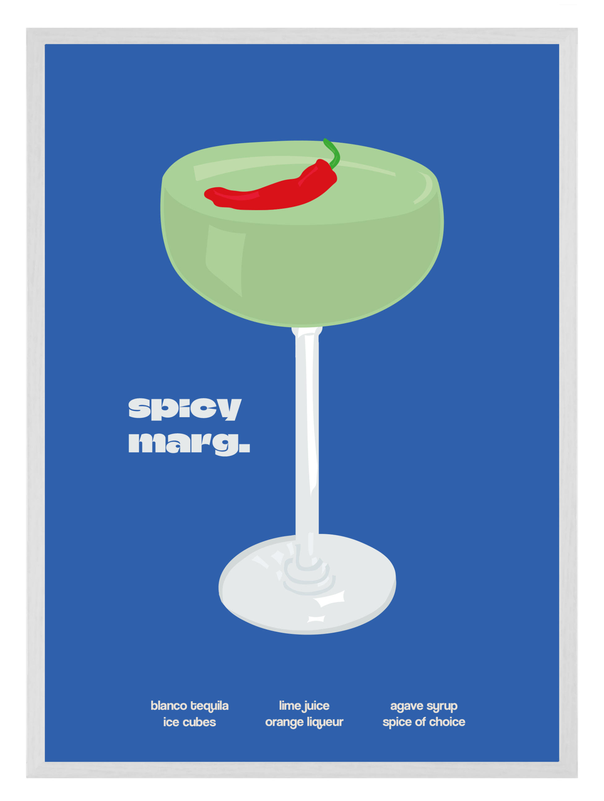 Spicy Marg Poster