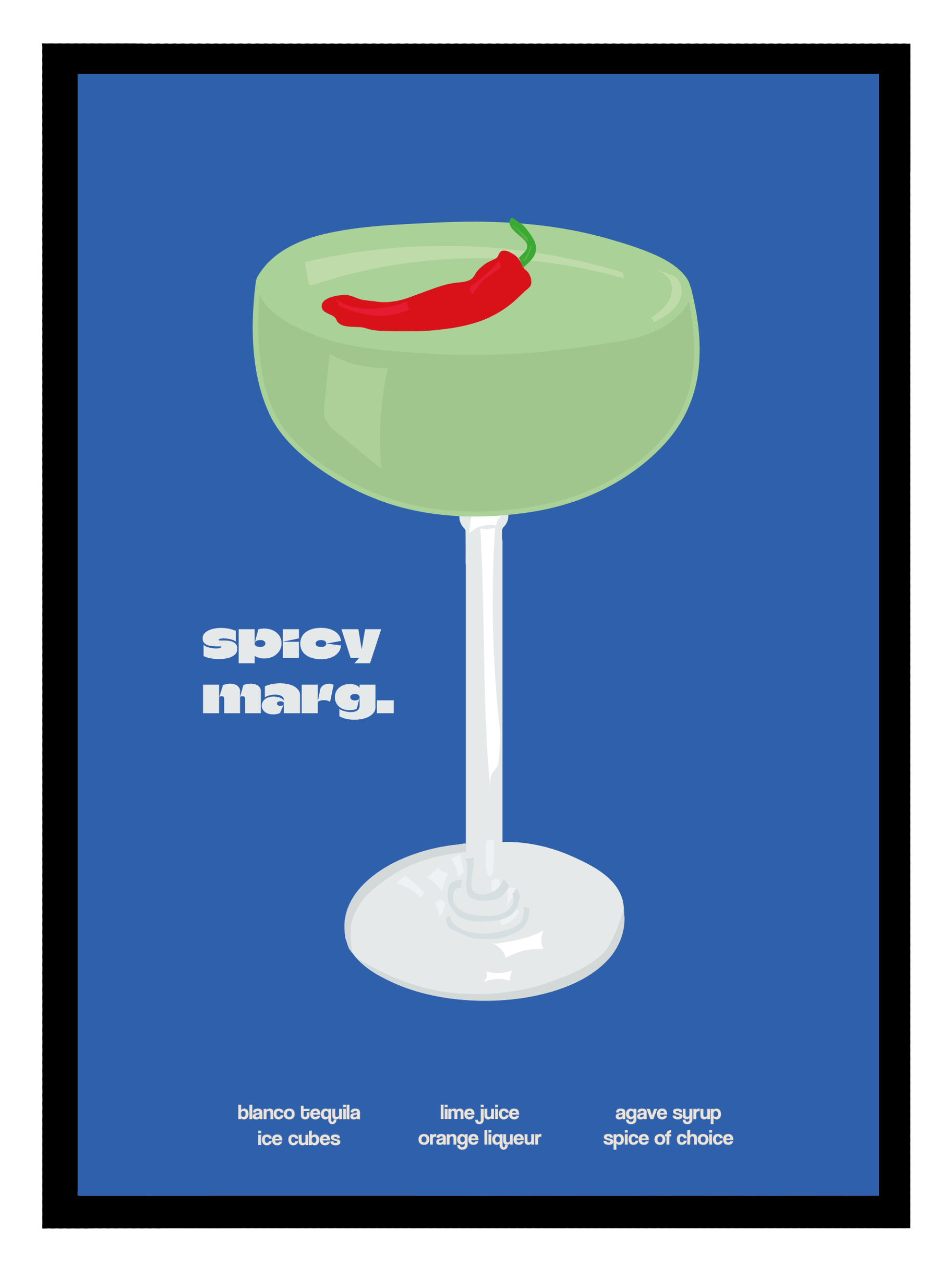 Spicy Marg Poster
