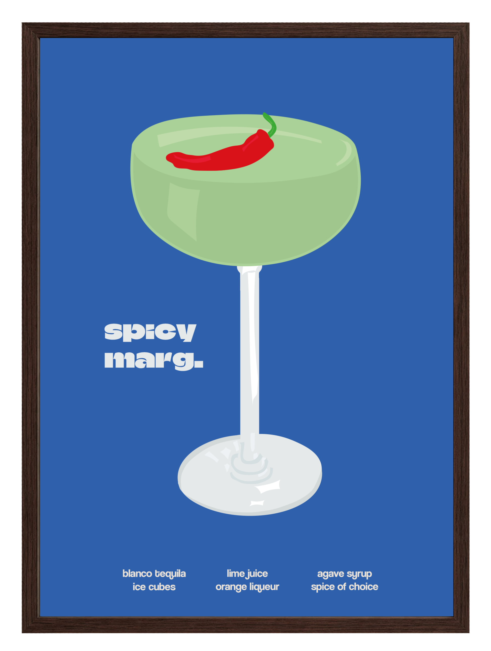Spicy Marg Poster