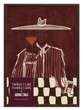 Dakota Burgundy + Dark Wood Lijst
