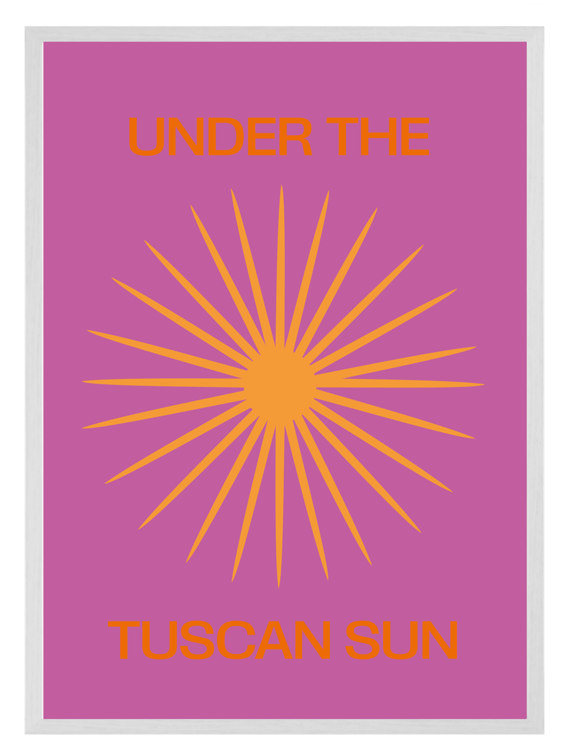 Tuscan Sun Poster