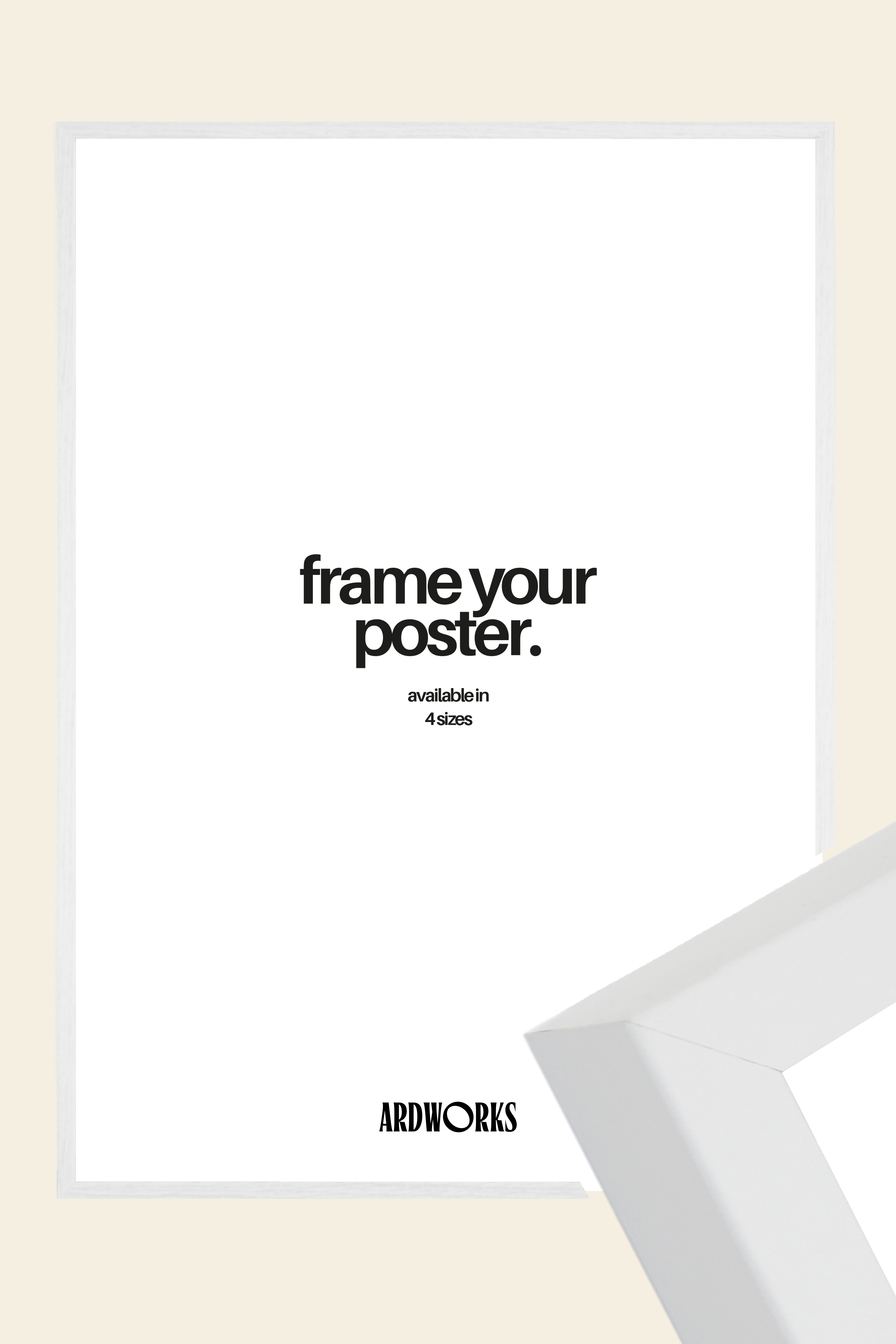 Poster Frame White