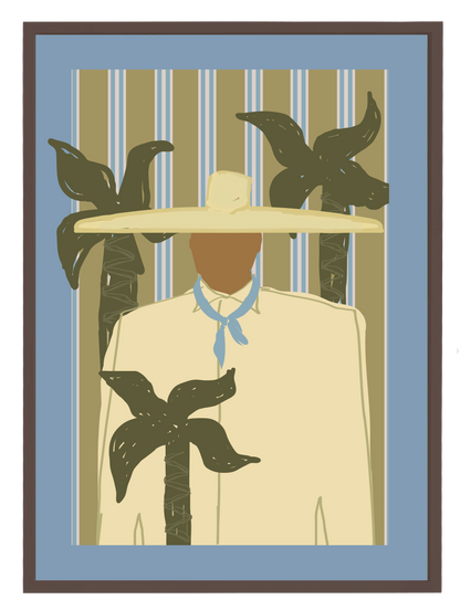 Blake Butter Yellow Poster