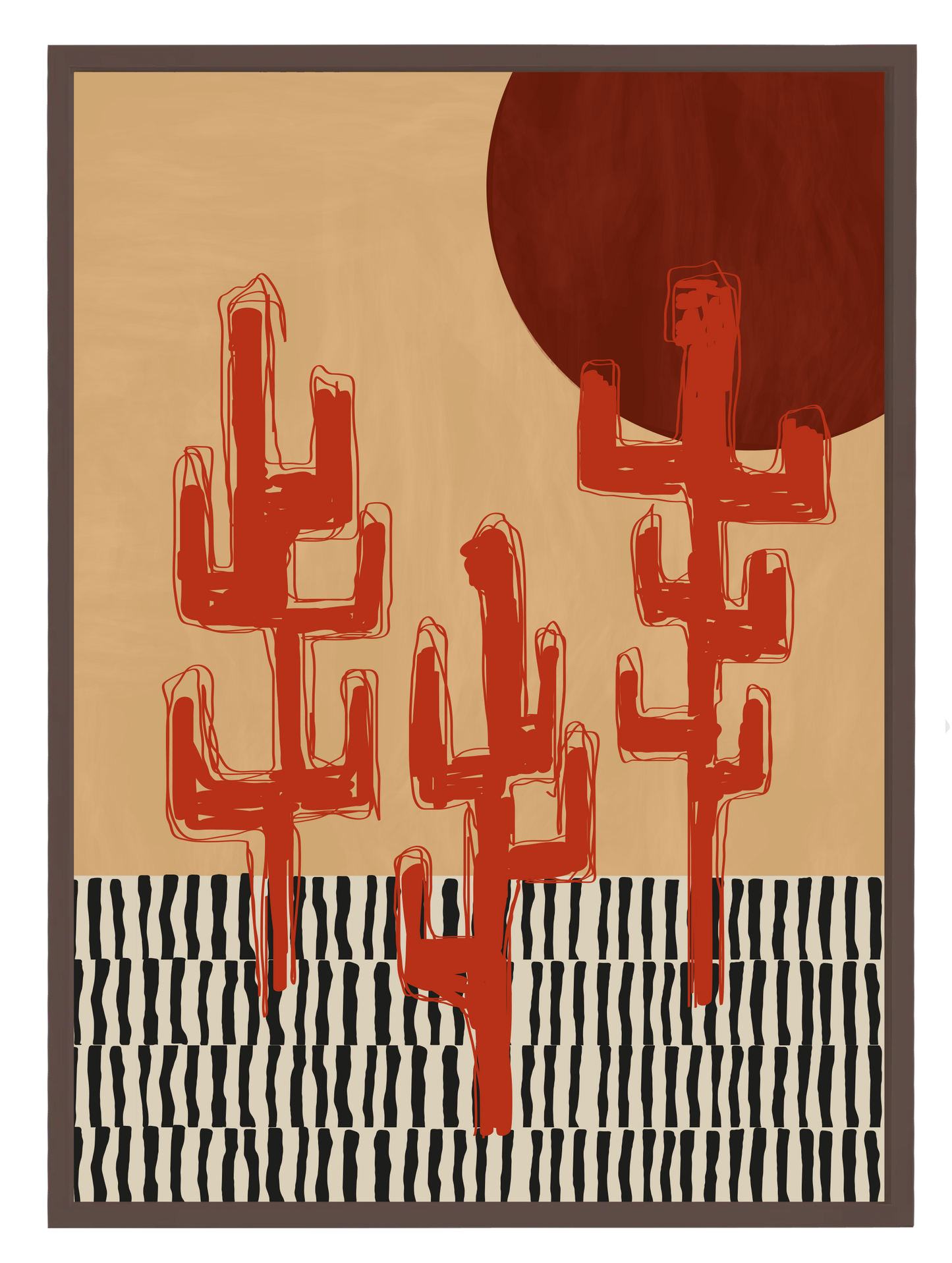 Marrakesh Desert Poster