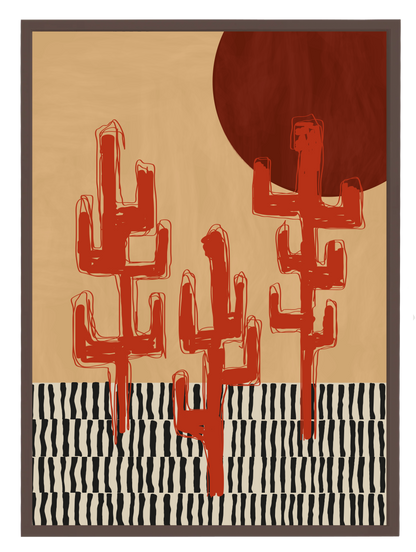 Marrakesh Desert Poster
