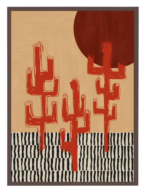 Marrakesh Desert Poster