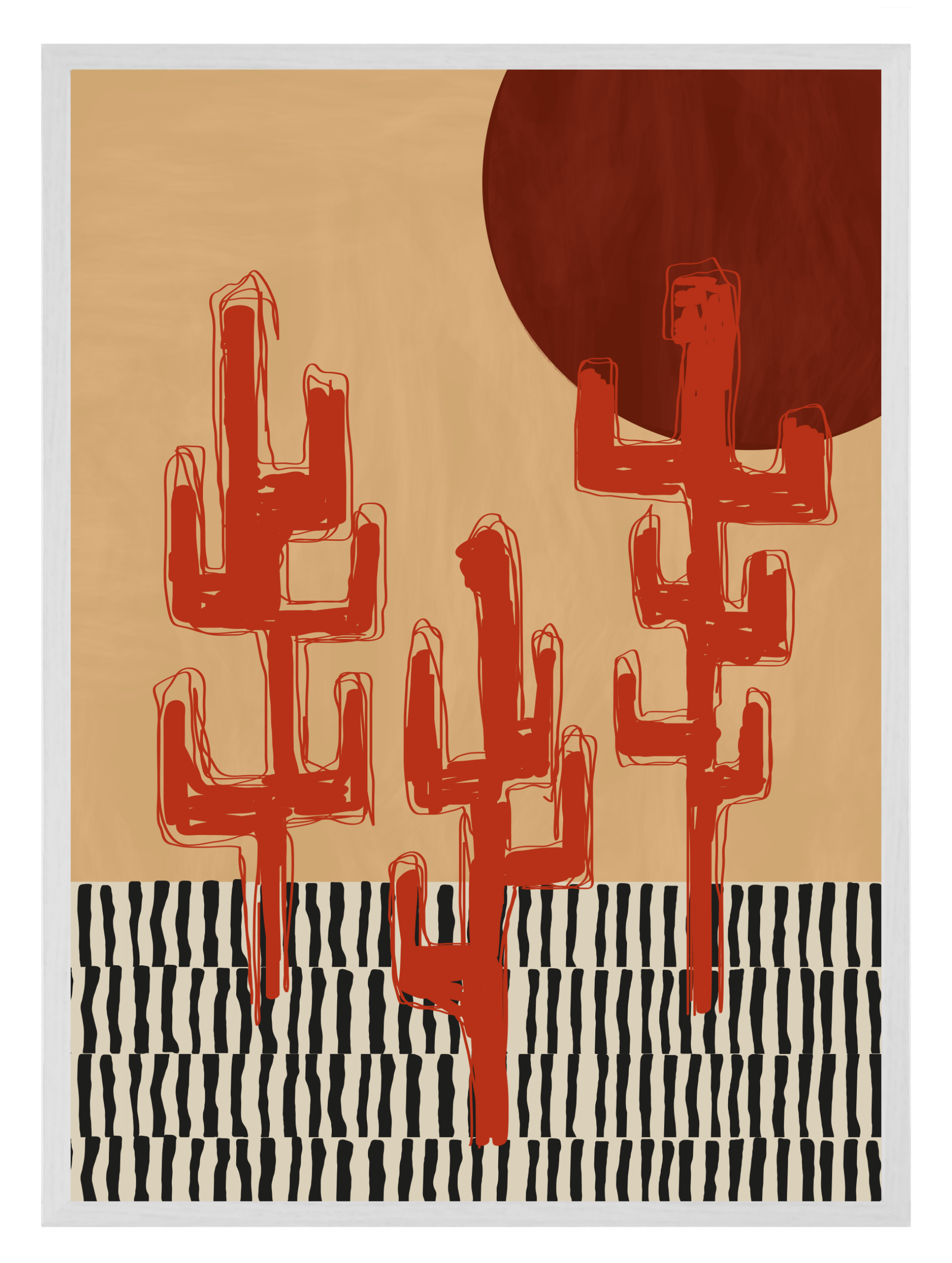 Marrakesh Desert Poster