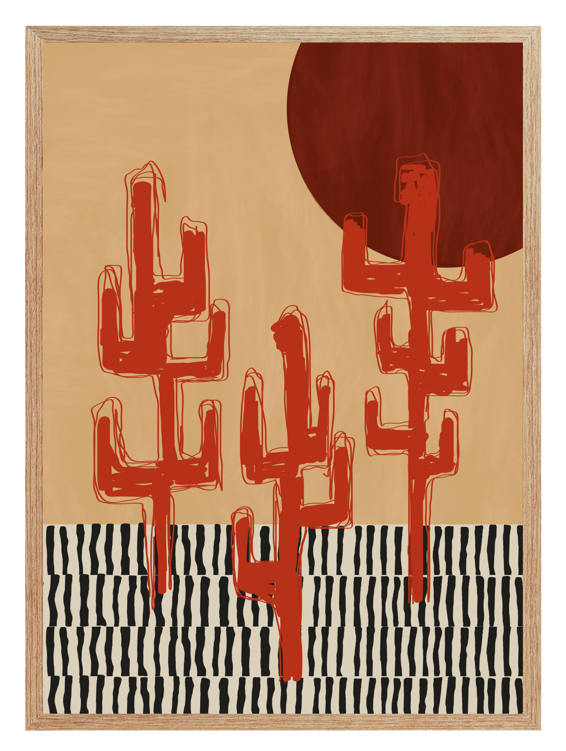 Marrakesh Desert Poster