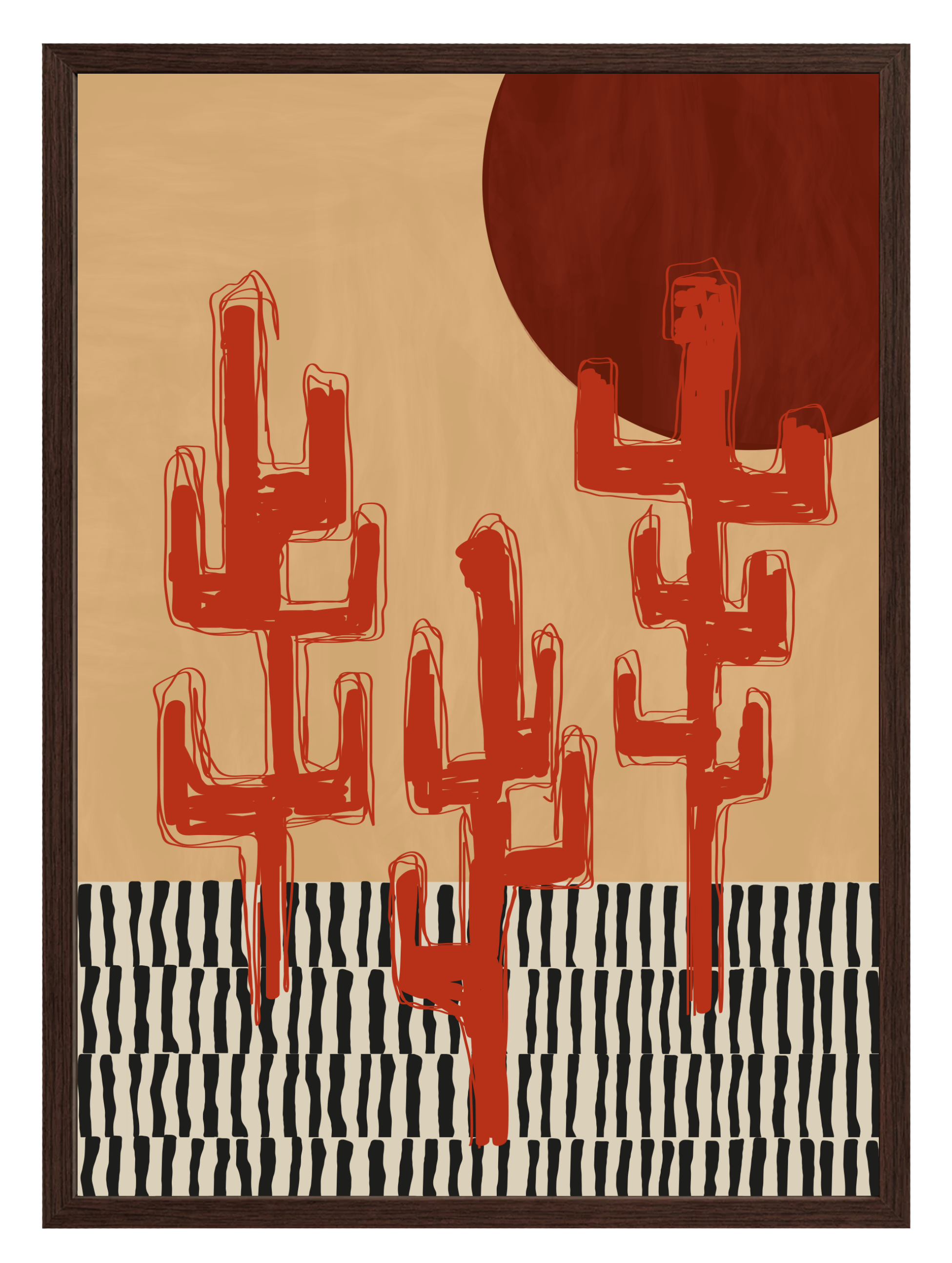 Marrakesh Desert Poster