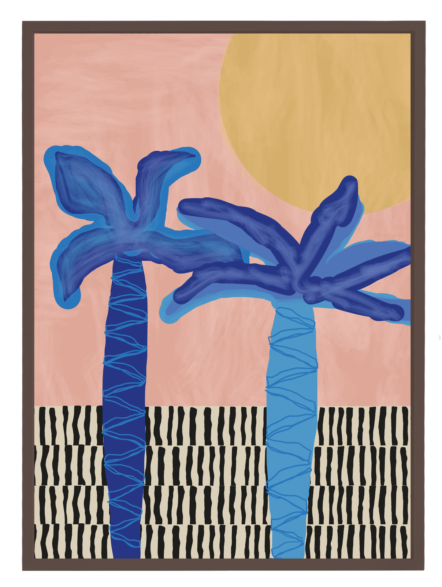 Marrakesh Palms Poster