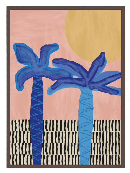 Marrakesh Palms Poster