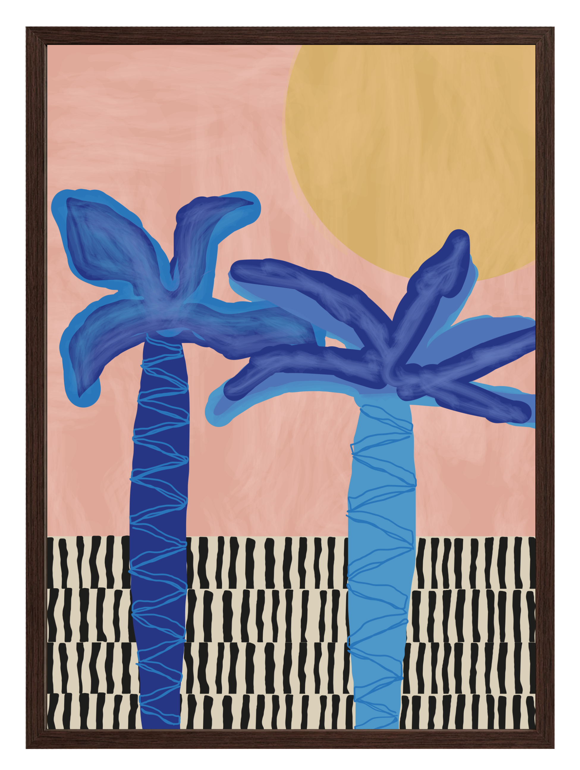 Marrakesh Palms Poster