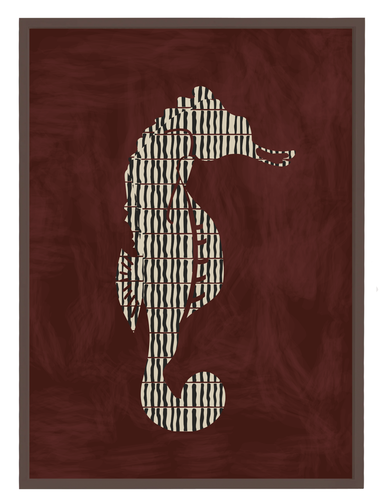 Rodeo Seahorse Poster