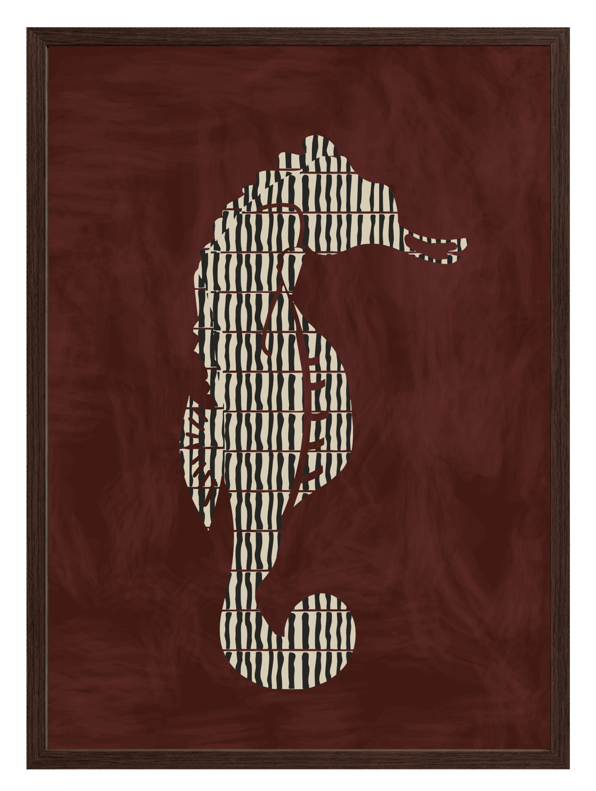 Rodeo Seahorse Poster