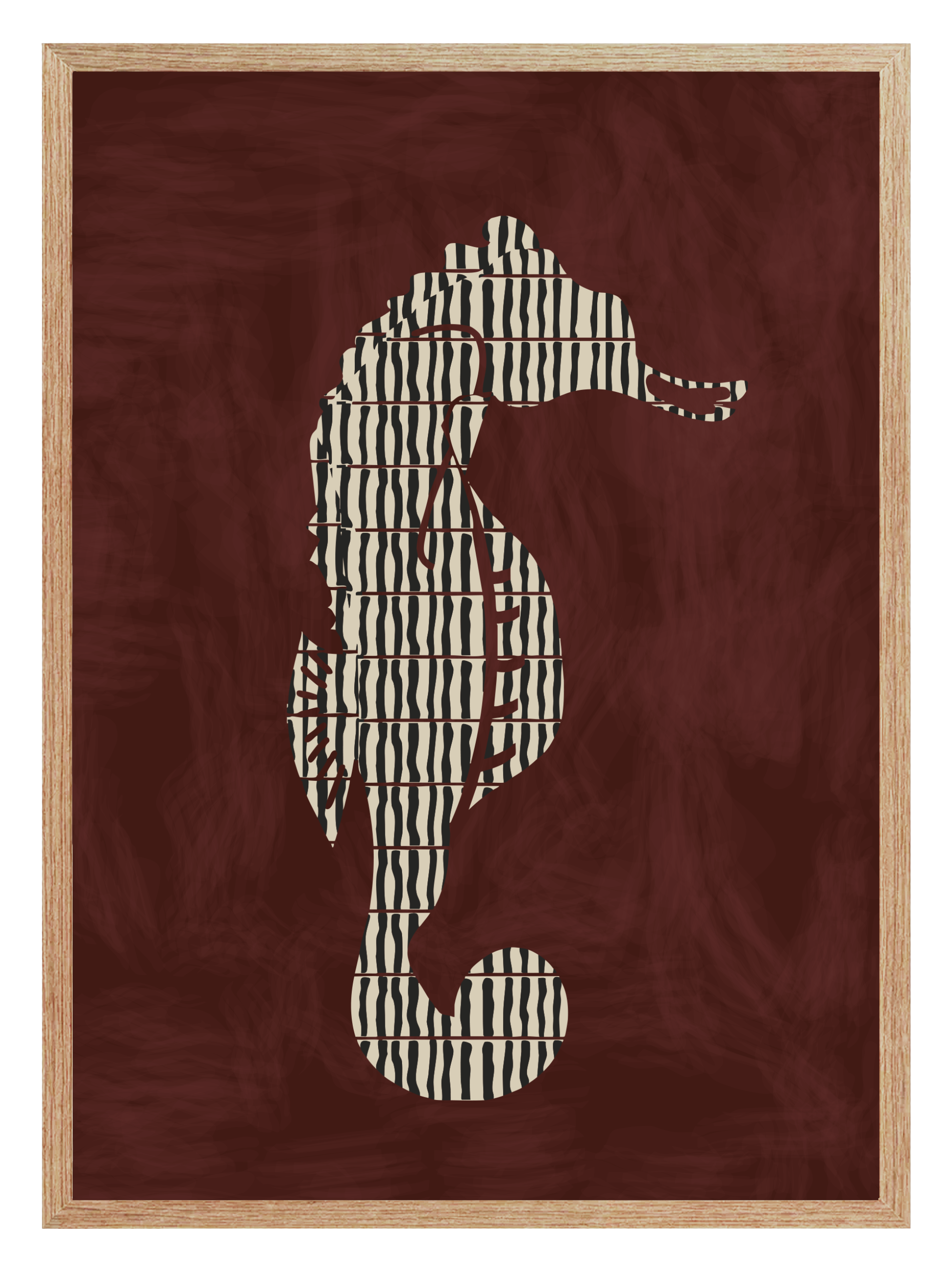 Rodeo Seahorse Poster