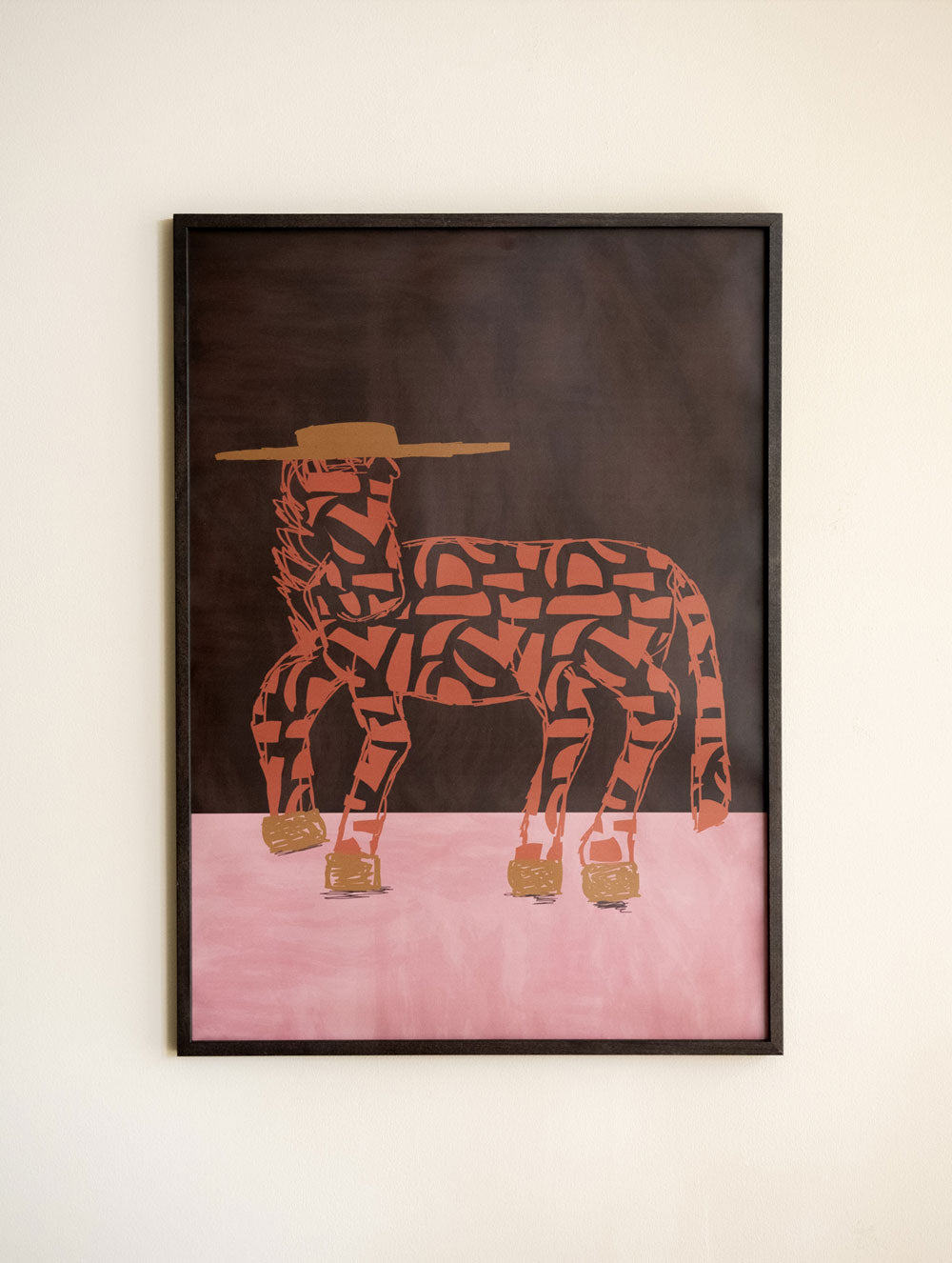 Rocco Desert Rose + Dark Wood Lijst