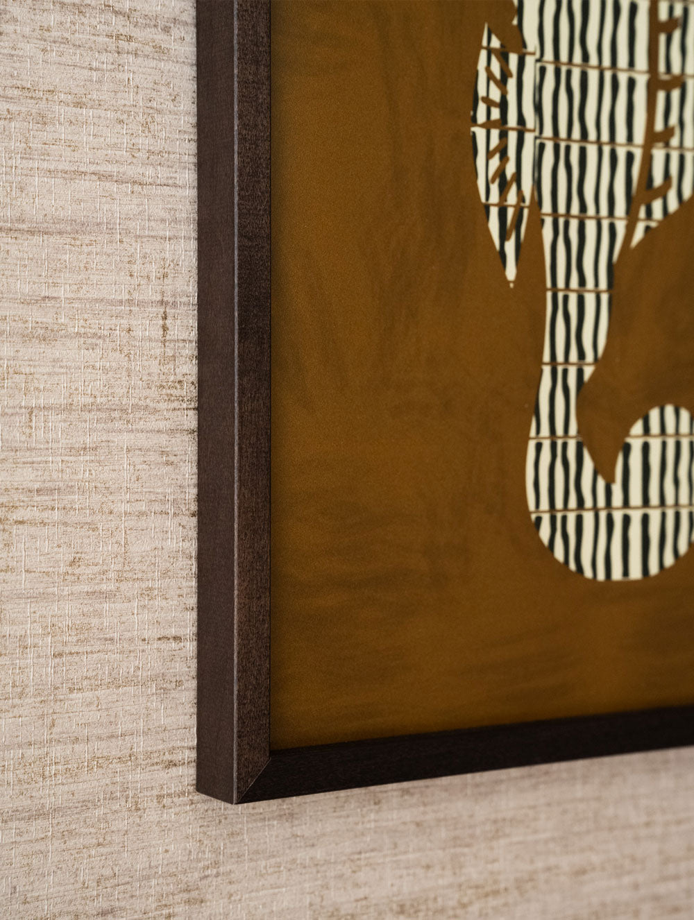 Rodeo Seahorse Olive + Dark Wood Lijst