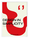Design In Simplicity Poster