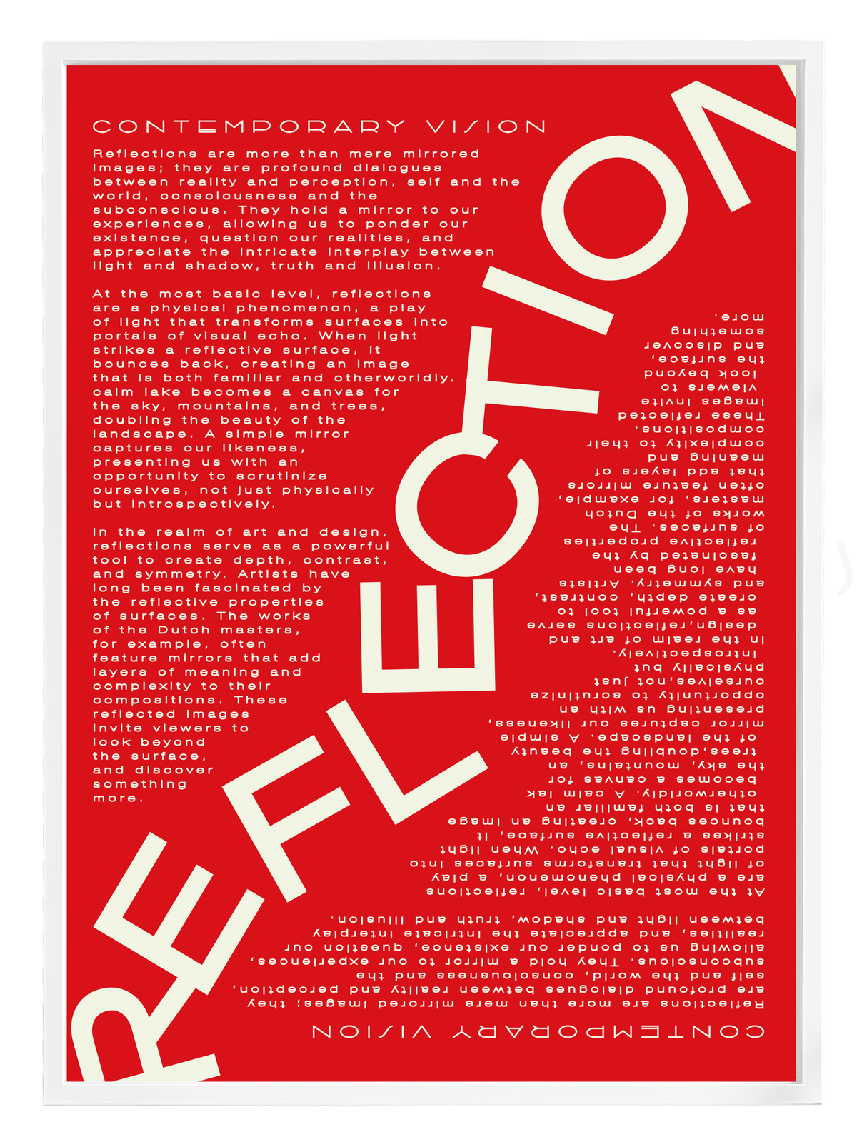 Reflection Poster – Ardworks Designs
