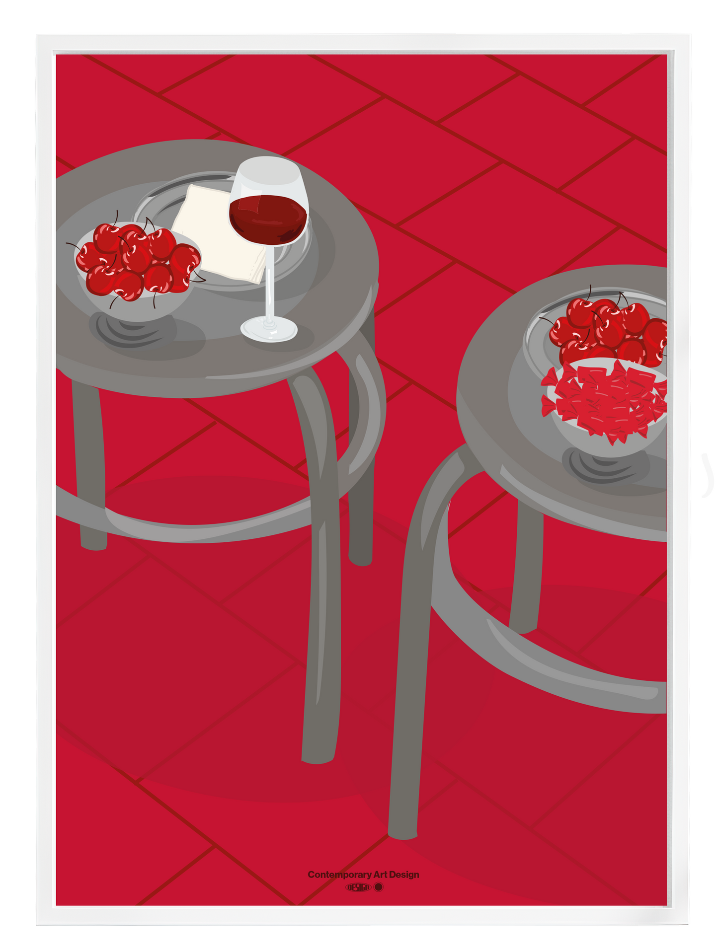 CHERRY TABLE Poster