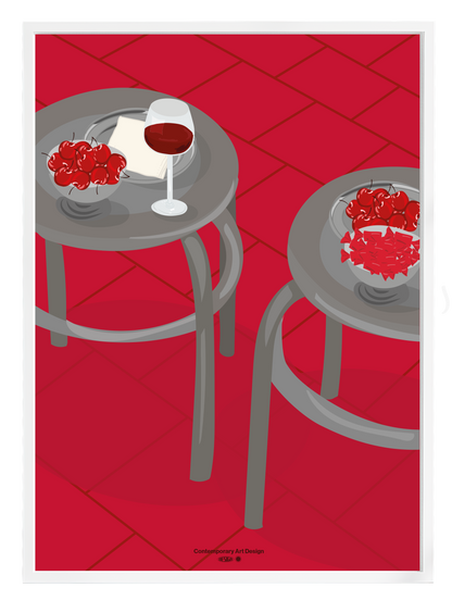 CHERRY TABLE Poster