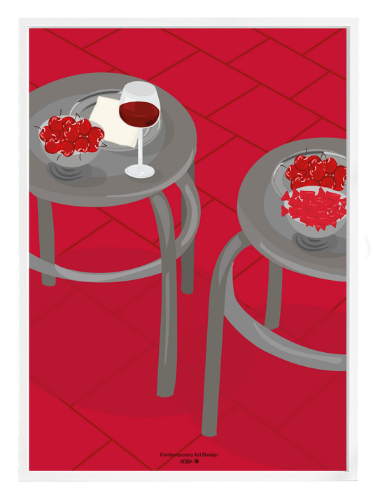 CHERRY TABLE Poster