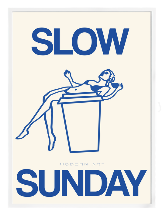 SLOW SUNDAY Poster