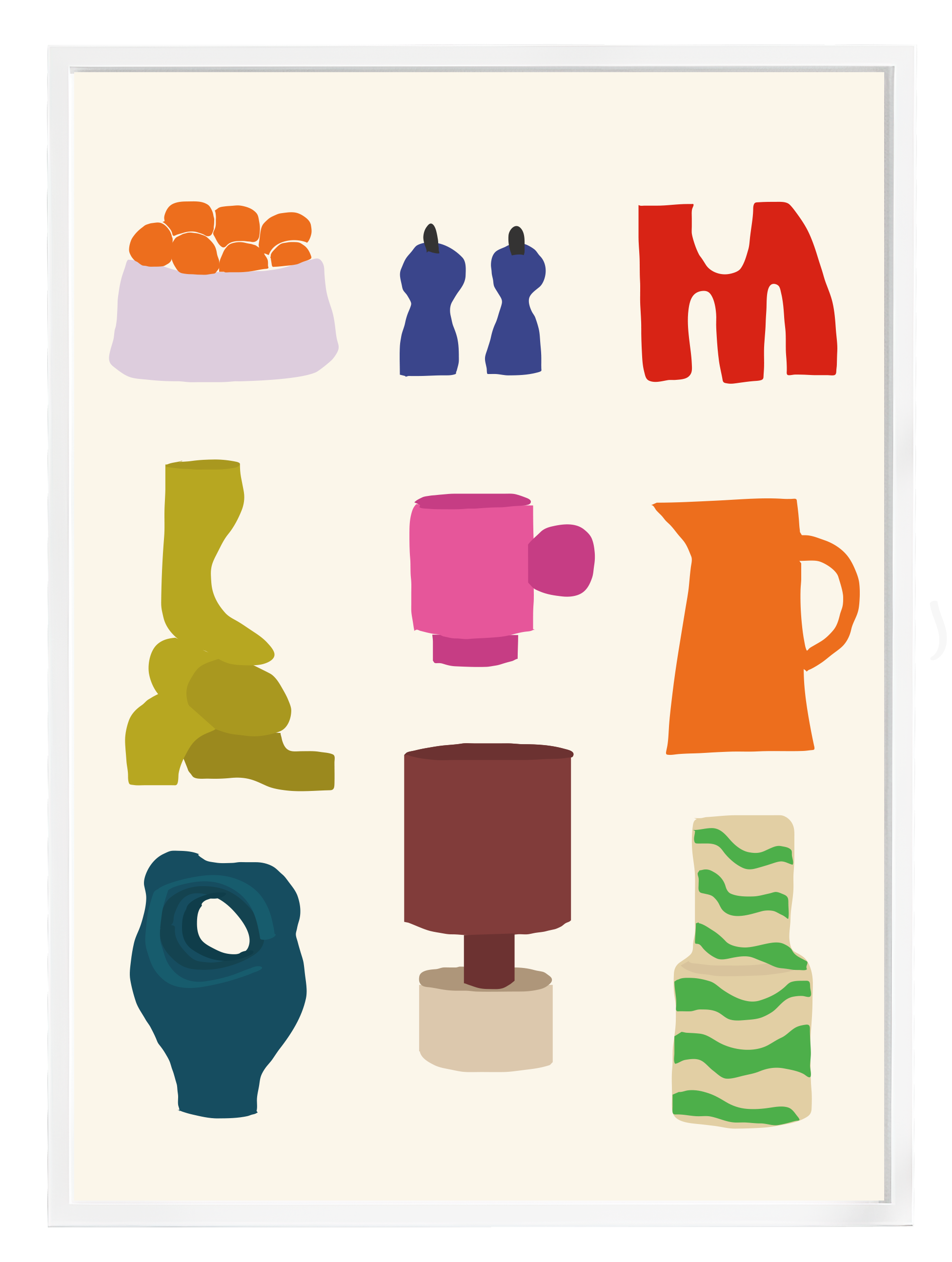 Objects Poster โ Ardworks Designs