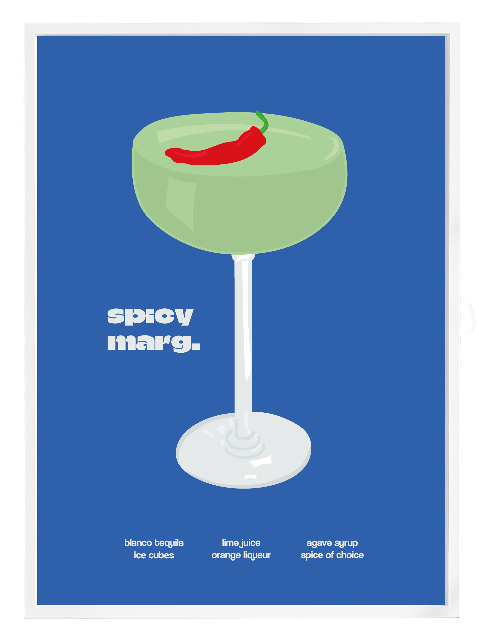 Spicy Marg Poster