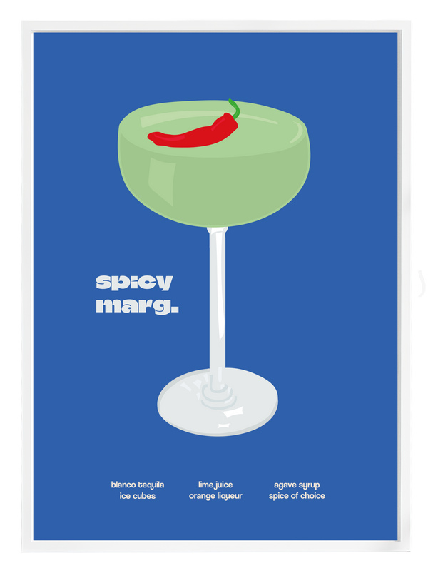 Spicy Marg Poster