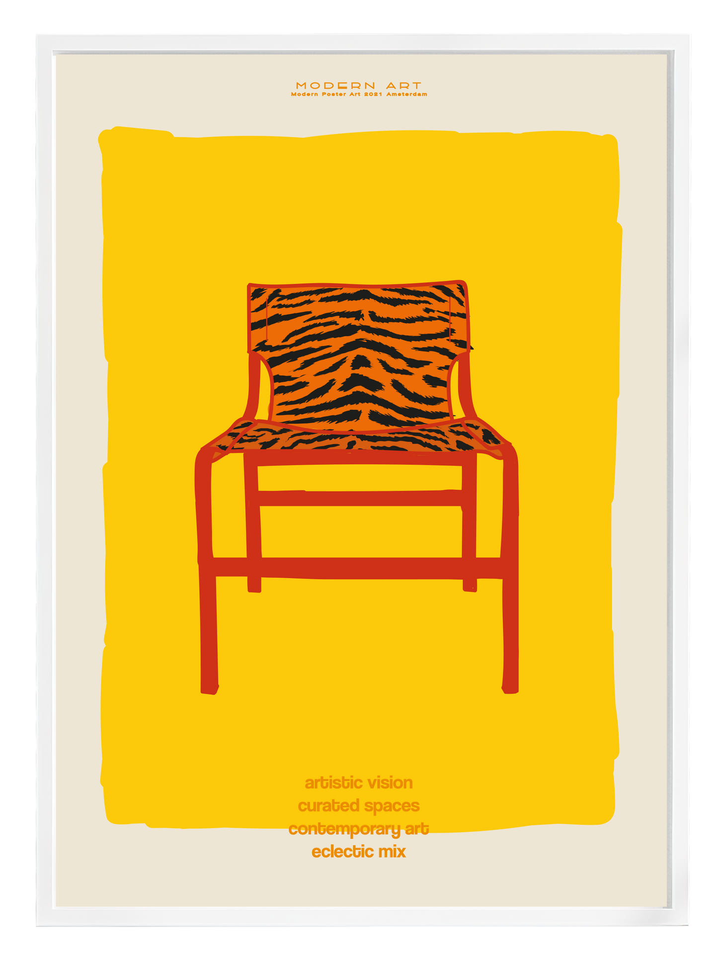 STRIPES CHAIR Poster